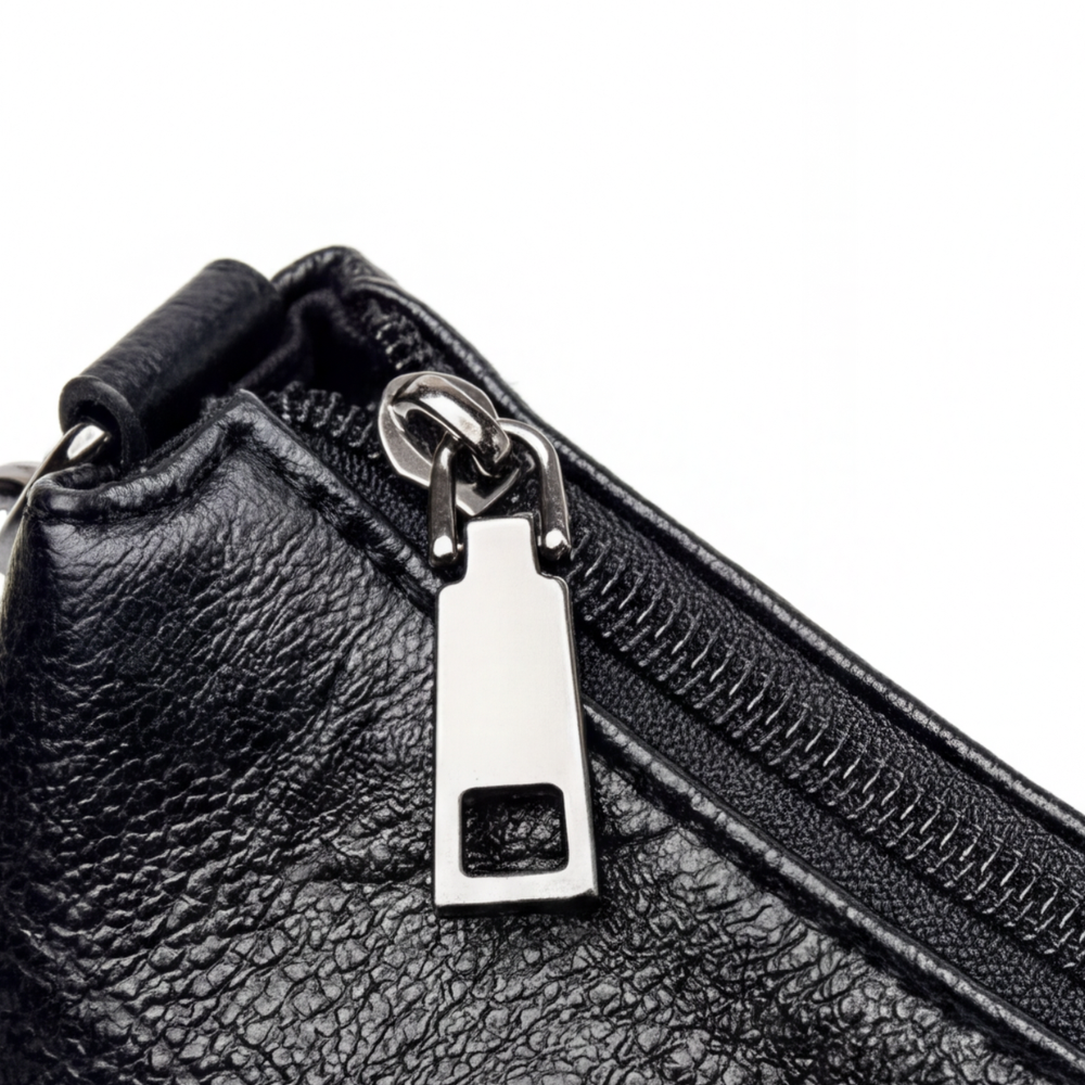 Soft Leather Crossbody With 3 Compartments