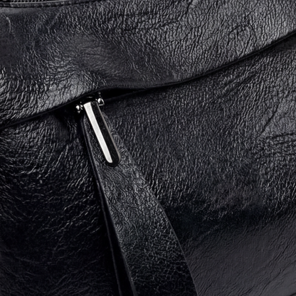 Soft Leather Crossbody With 3 Compartments