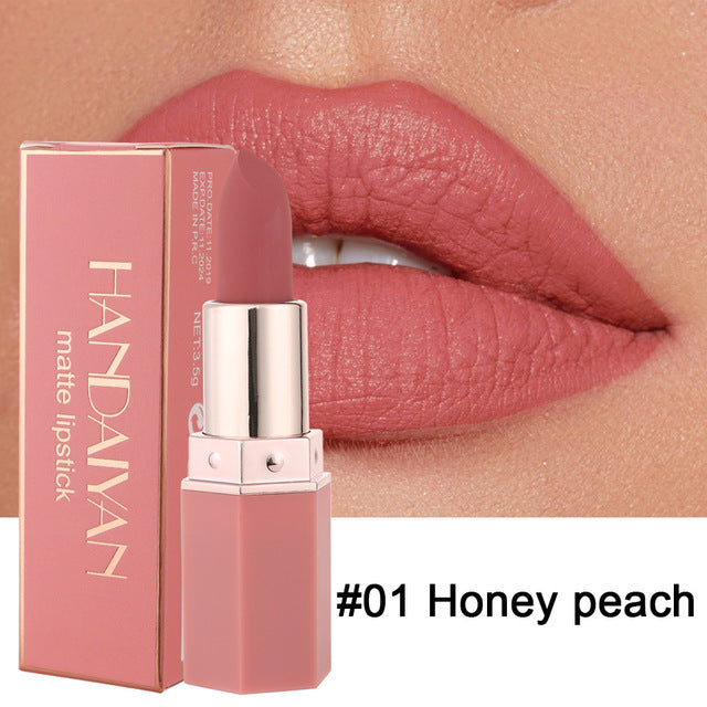 Waterproof Matte Lipstick by Handaiyan