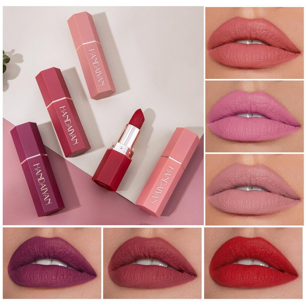Waterproof Matte Lipstick by Handaiyan