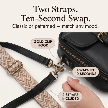 Organized Crossbody Bag with Card Slots