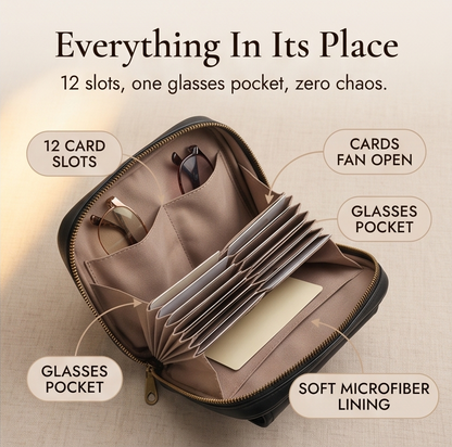 Organized Crossbody Bag with Card Slots