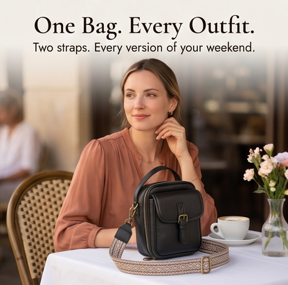 Organized Crossbody Bag with Card Slots