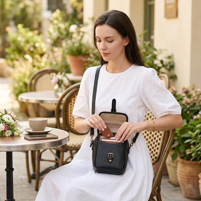Organized Crossbody Bag with Card Slots