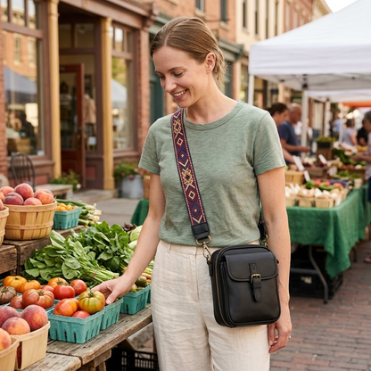 Organized Crossbody Bag with Card Slots